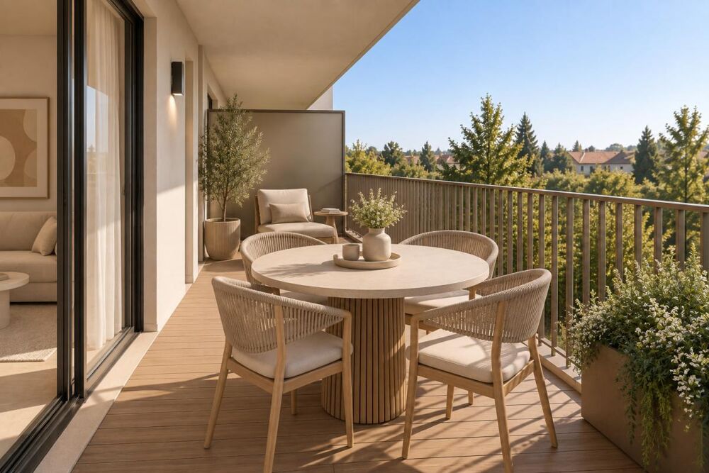 Vente Appartement APPARTEMENT 2 PIECES AVEC BALCON SUD BUSSY ST GEORGES Bussy saint georges
