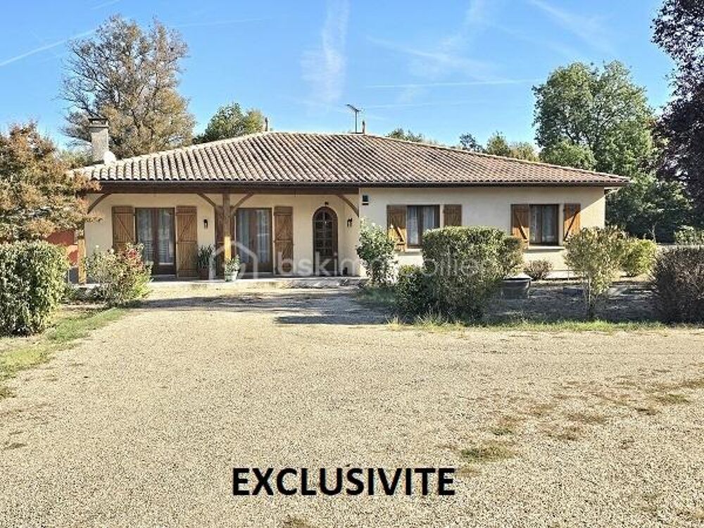 Vente Maison MAGNIFIQUE PLAIN PIED DE PRES DE 150 M2 SUR UN TERRAIN DE 5 400 M2 AVEC 4 CHAMBRES ET PISCINE CHAUFFEE !!! Libourne