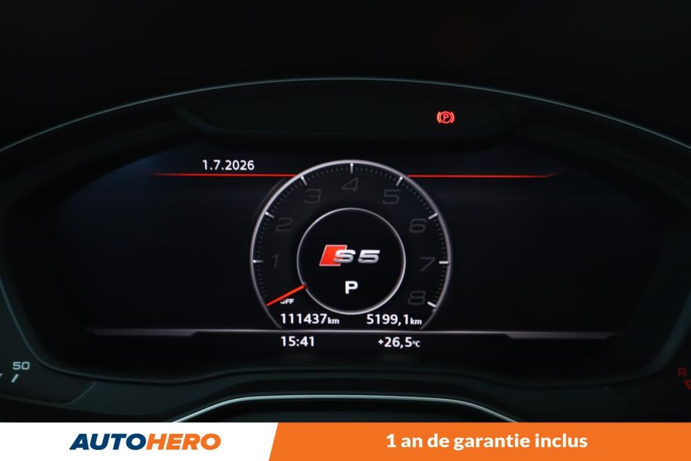 S5 3.0 V6 TFSI Quattro Tiptronic 8 354 ch 2017 occasion 92130 Issy-les-Moulineaux