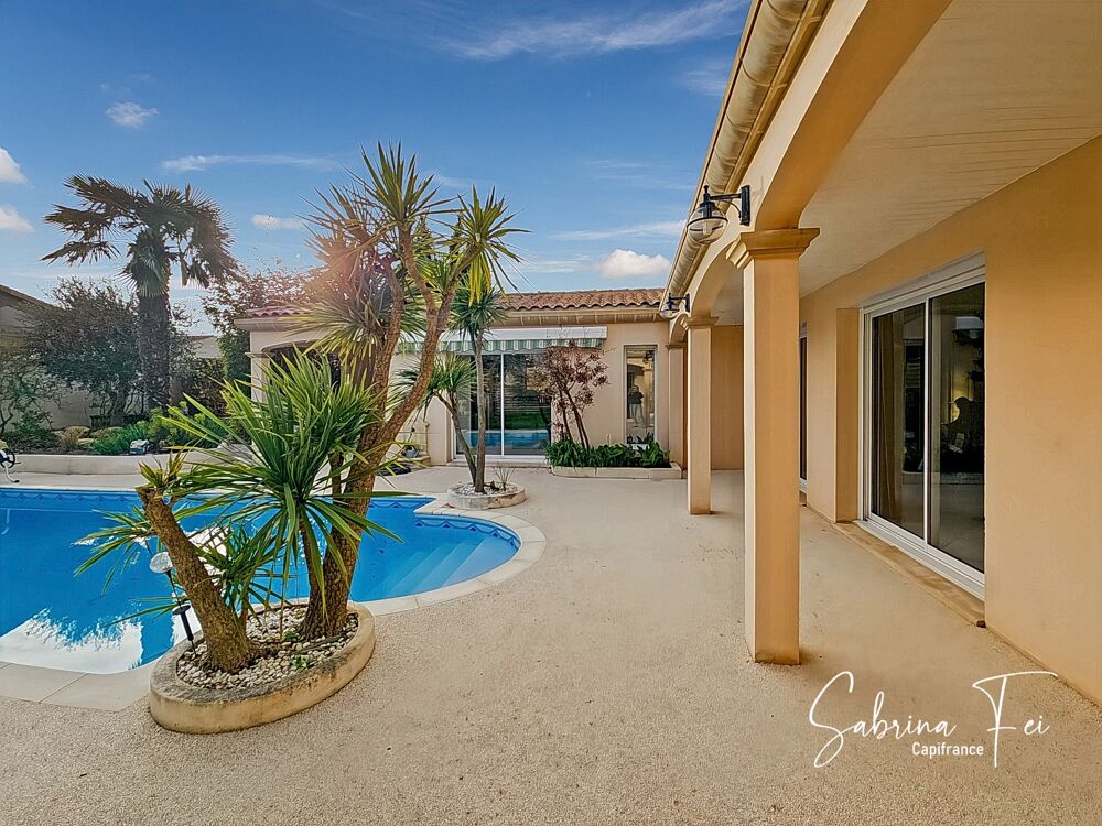 MAISON FAMILIALE DE PLUS DE 165 M²  QUARTIER RÉSIDENTIEL RECHERCHÉ  CALME ABSOLU  SANS VIS-À-VIS  EXPOSITION SUD  PISCINE