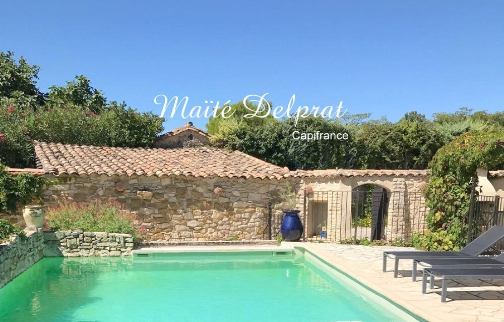 Maison de plain-pied - Piscine, pool house et jardin paysagé  Aubignan (84)