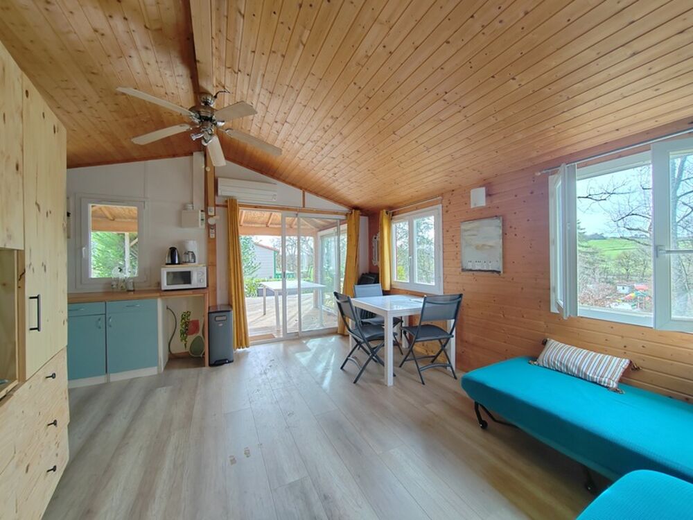 Vente Chalet Chalet de 35 m2 + terrain dans un parc de loisir résidentiel à 8 minutes de AUCH, vendu meublé Auch