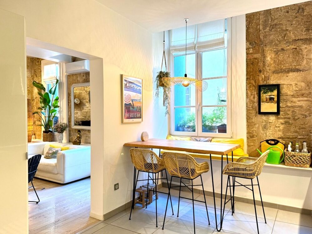 Appartement à vendre F4 95 m² ANCIEN RENOVE MONTPELLIER CENTRE HISTORIQUE