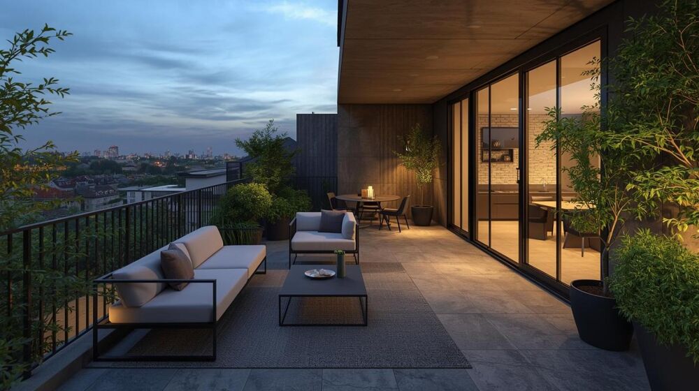 **DISPONIBLE DE SUITE SUPERBE 4 PIÈCES AVEC BALCON ET GARAGE PROXIMITÉ COMMERCES
