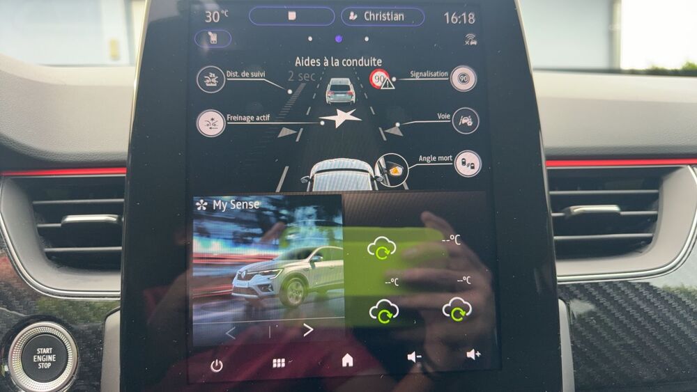 Arkana 1.3 TCe 140 Mild-Hybrid EDC7 RS Line - Automatique Entretien 2022 occasion 54000 Nancy