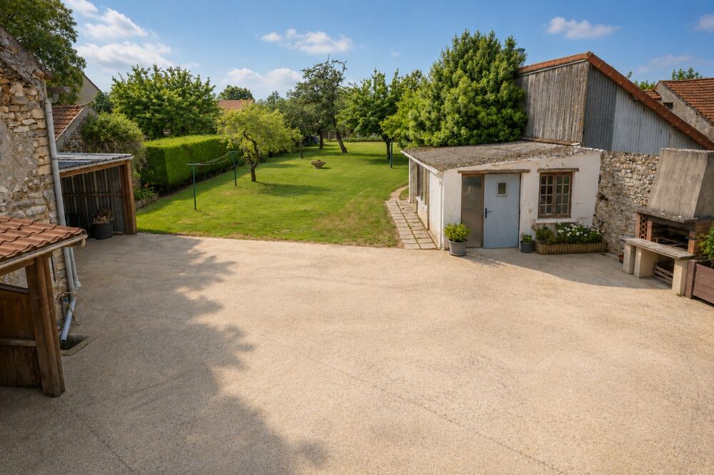 Vente Maison Maison à vendre 6 pièces GUERVILLE (78)150m²-4 chambres-1390m²-dépendance-sous-sol total Guerville