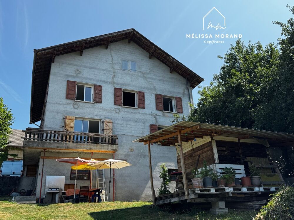 Maison d'habitation rénovée à vendre 7 pièces THUSY (74), terrain de 1ha 40a 83ca