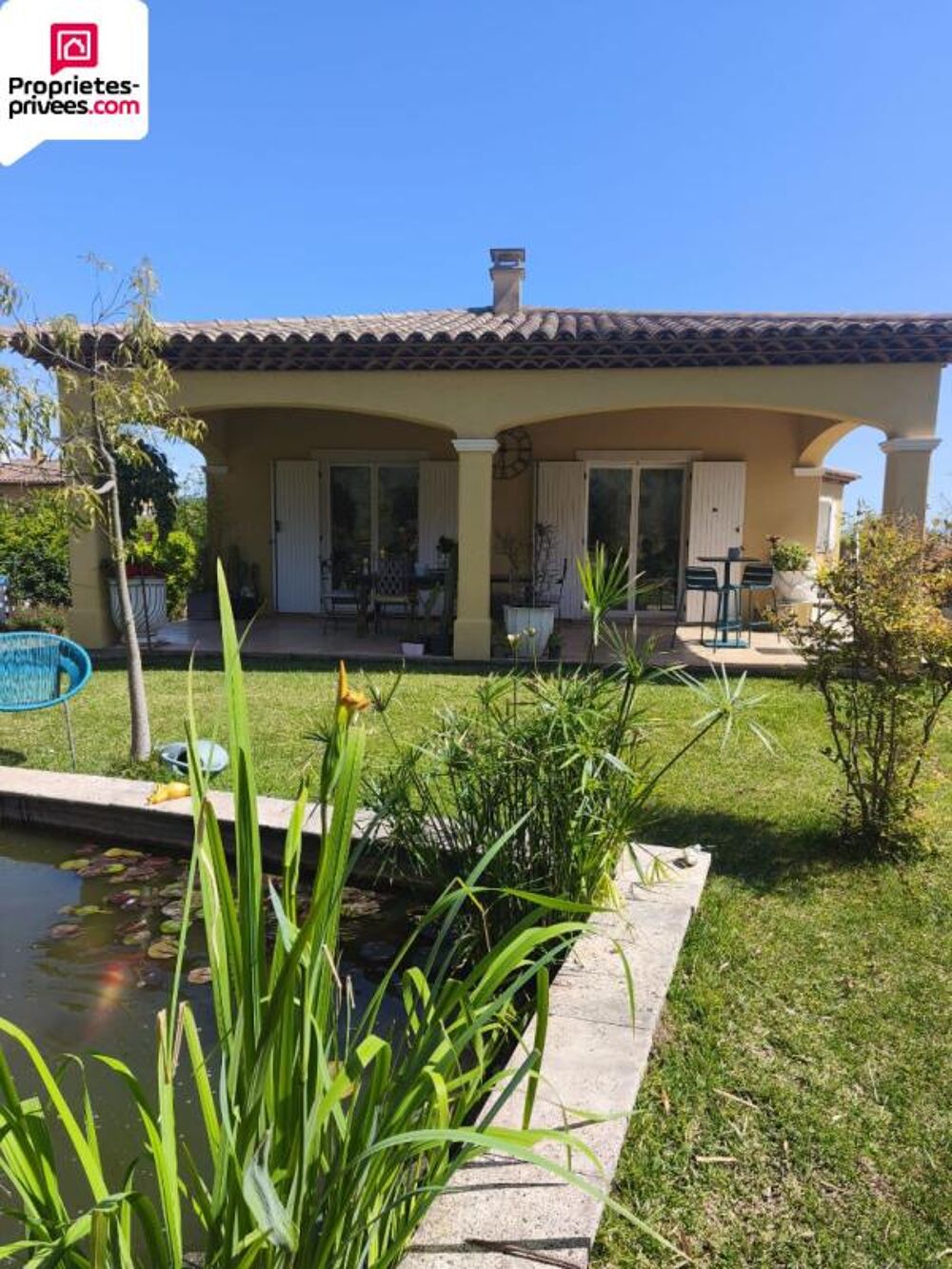 Vente Villa Authentique Villa Provençale de plain pied  - Beaux volumes et vue dégagée Le luc