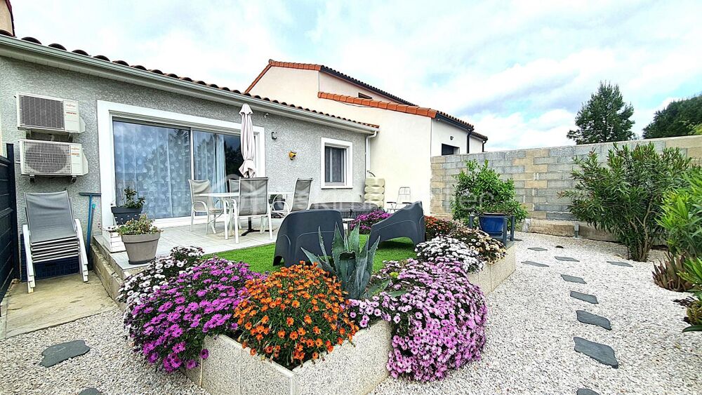 MAISON DEUX FACES - PLAIN PIED - DEUX CHAMBRES - GARAGE - TERRAIN