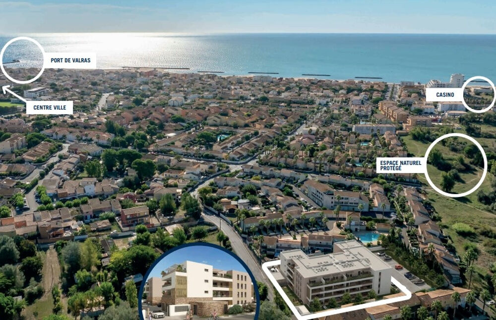 Appartement Valras Plage 4 pièce(s) 85.76 m2