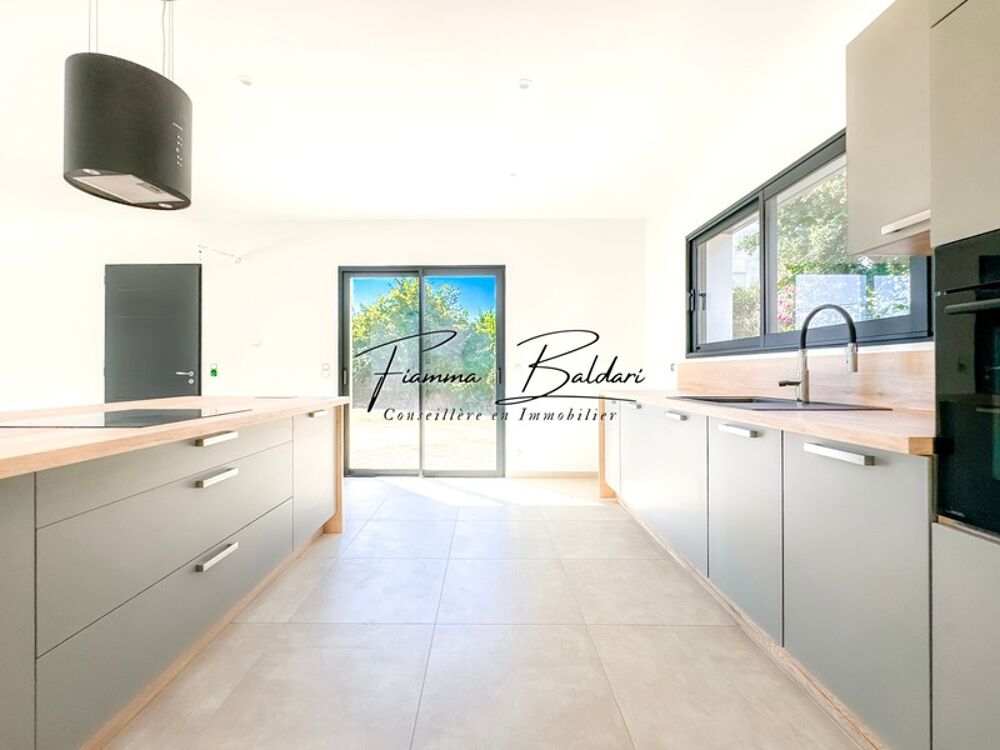 À vendre maison neuve 4 pièces 115 m² de plain-pied, terrain 626m², au calme à Moriani plage, SAN NICOLAO, Haute-Corse (20)