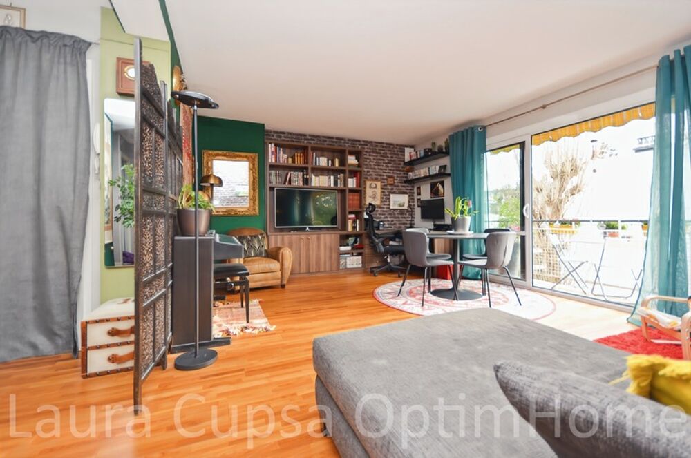 Vente Appartement SCEAUX - 8 MIN RER - 3/4 P - 65,67 M² - BALCON - DERNIER ETAGE - CAVE - PARKING LIBRE DANS RESIDENCE FERMEE Sceaux