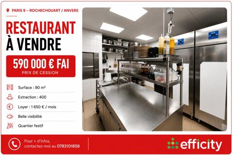Commerces/Negoce 590000 75009 Paris