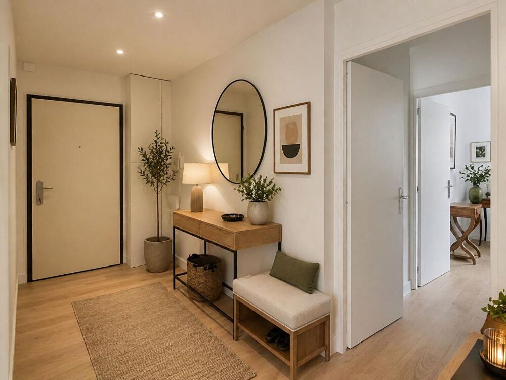 Vente Appartement La Garenne Colombes. Ravissant 2 pièces  traversant  Est / Ouest et ses 2 terrasses La garenne colombes