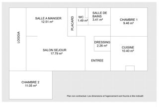  Appartement � vendre 4 pi�ces 81 m�