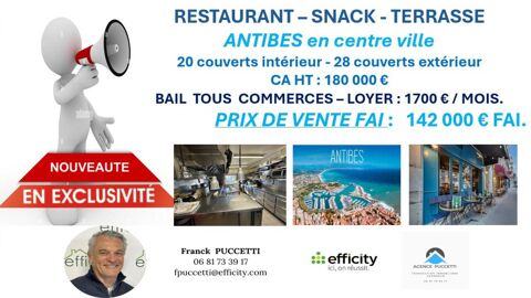 Restaurant 142000 06600 Antibes