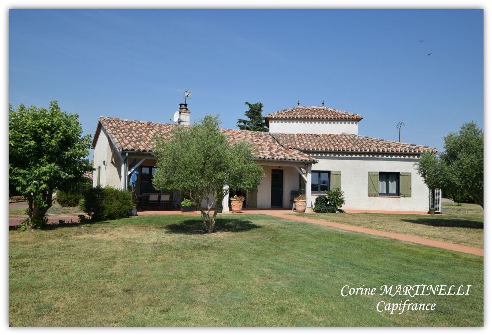 Vente Maison Maison 194 m² avec piscine, 4 chambres à 10 mn de Castelculier Saint nicolas de la balerme