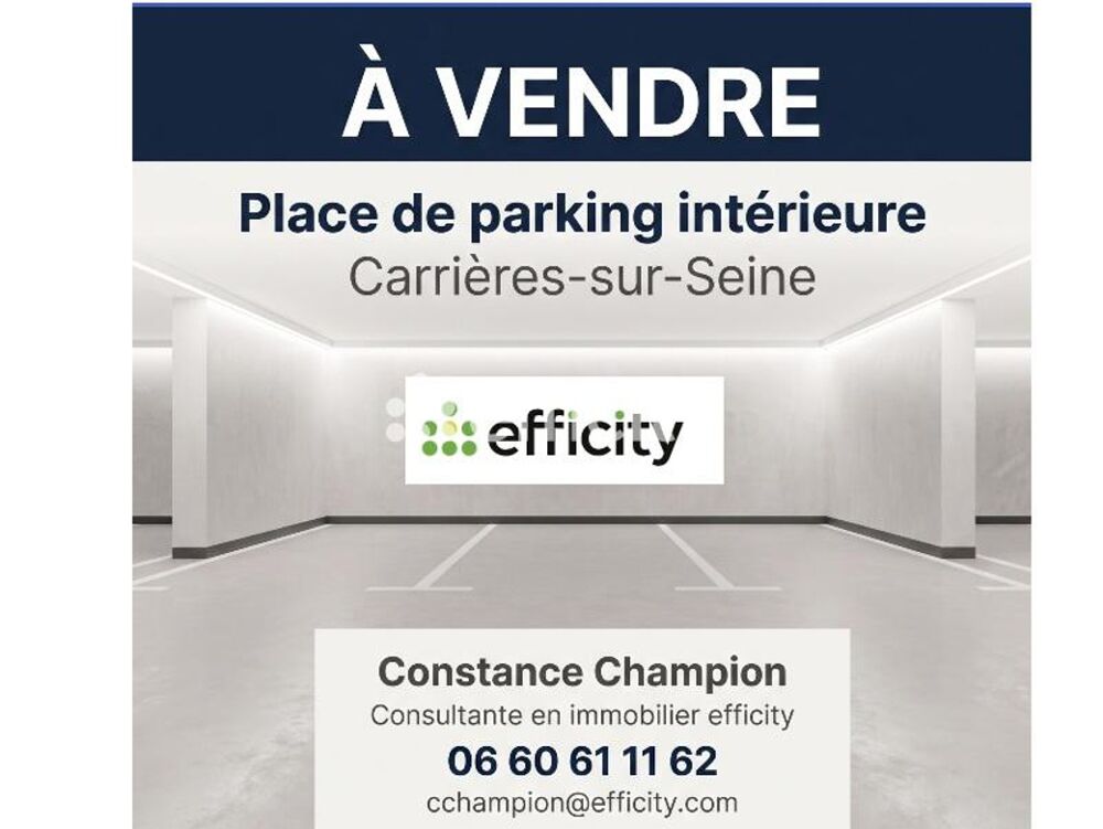 Vente Parking/Garage Stationnement Carrieres sur seine
