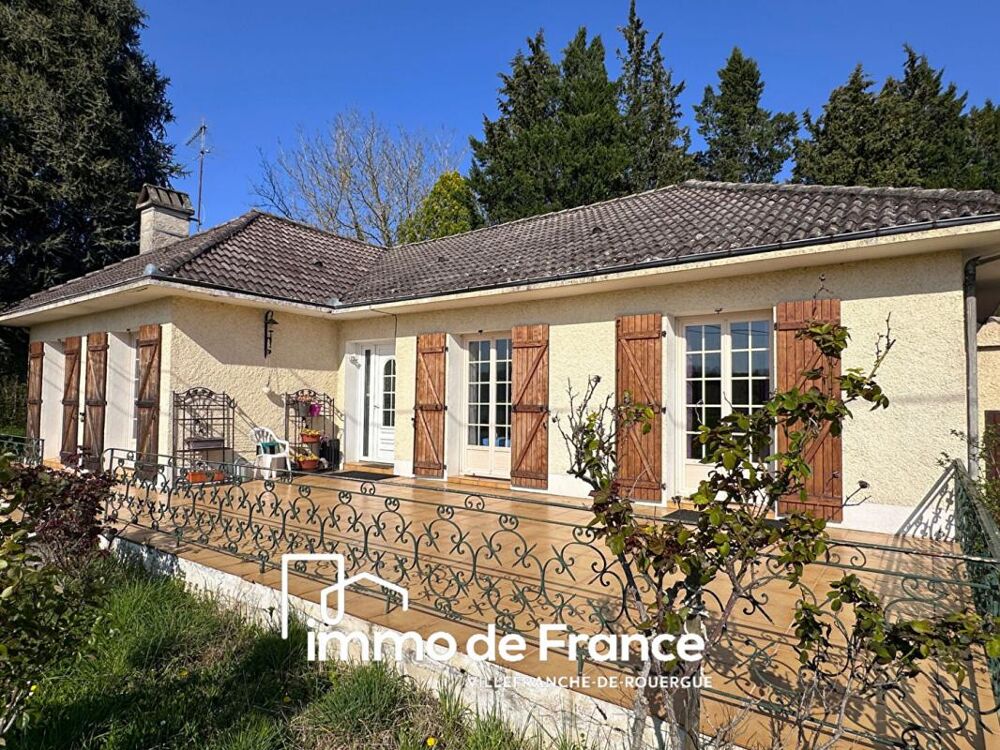 Maison secteur Cajarc 114 m², 3 chambres sur 2142 m² de terrain plat