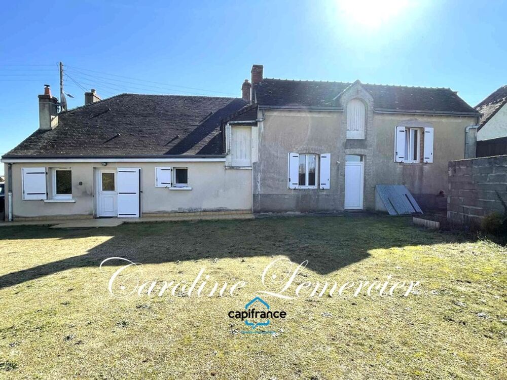 Maison à vendre 7 pièces proche de CONNERRE (72)la chapelle saint remy 133 m² habitables, 5 chambres, grange 70 m² terrain 2000