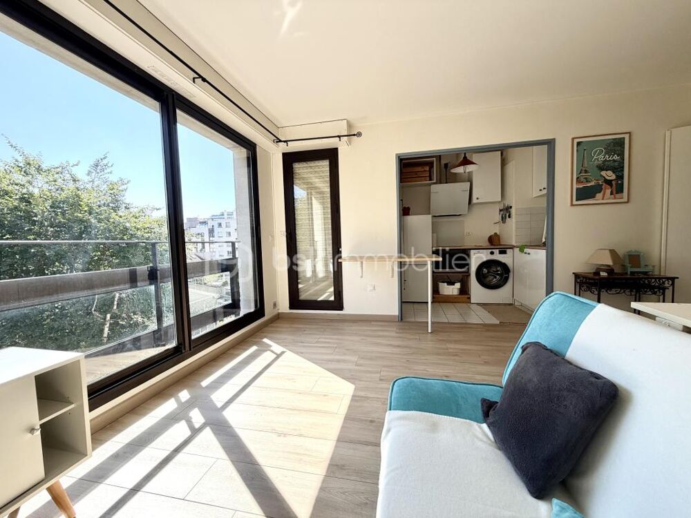 Vente Appartement T1 lumineux de 31 m2 Balcon sur jardin - Emplacement d 'exception centre-ville Boulogne billancourt