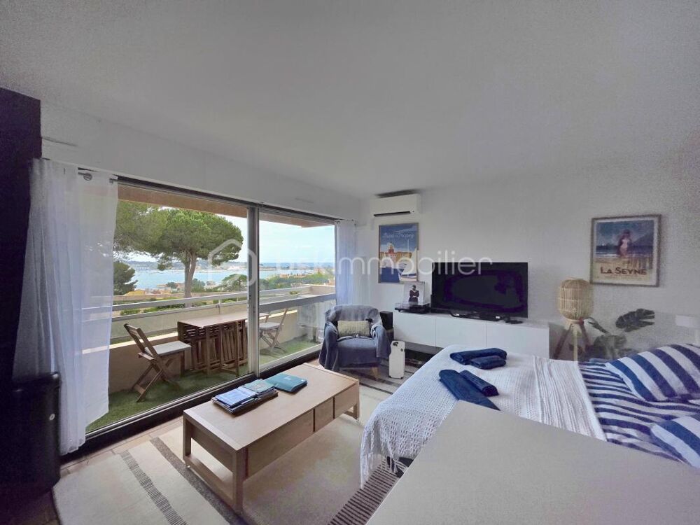 Vente Appartement OFFRE ACCEPTÉE Tamaris :Magnifique Studio meublé avec balcon et vue imprenable La seyne sur mer