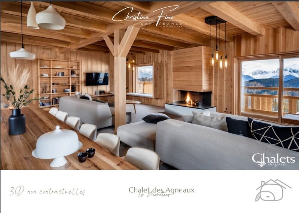 Vente Chalet SERRE CHEVALIER - LE MONETIER LES BAINS Chalet des Agneaux Le monetier les bains