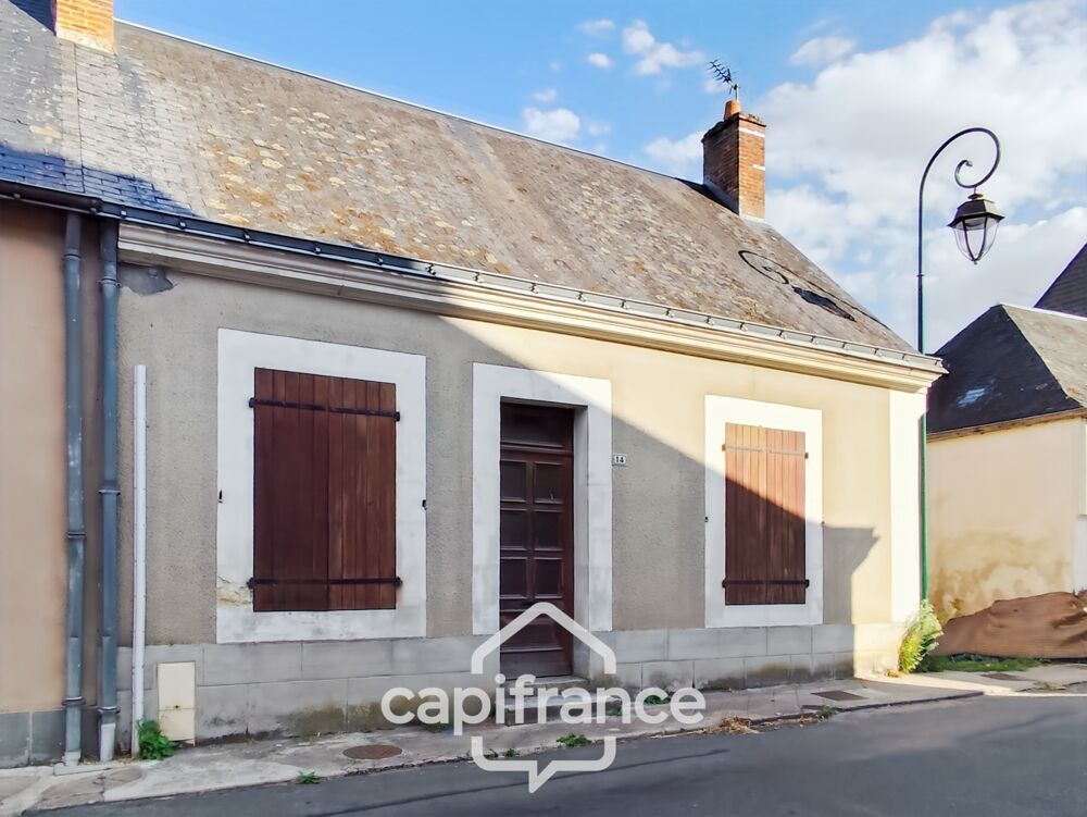 Maison à vendre 3 pièces BESSE SUR BRAYE (72) - terrain 260 m² -