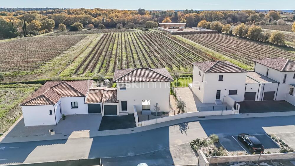Vente Maison *** VILLA CONTEMPORAINE DE 120M2 AVEC GARAGE ET PISCINE - ARPAILLARGUES ET AUREILLAC *** Uzes