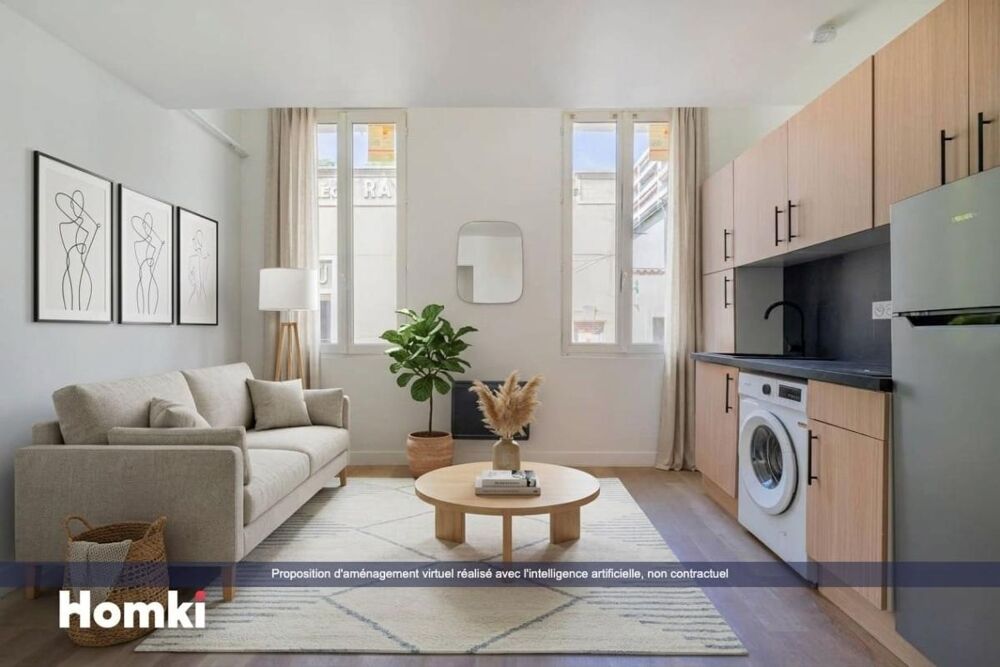 Vente Appartement Studio Longchamp Rénové Marseille 1