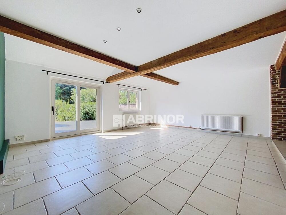 LINSELLES: Maison flamande de 130m2, 3 chambres, cave, jardin de 400m2 SUD et son garage de 61m2