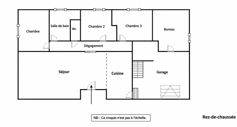 Maison Bessieres 5 pièce(s) 105 m2