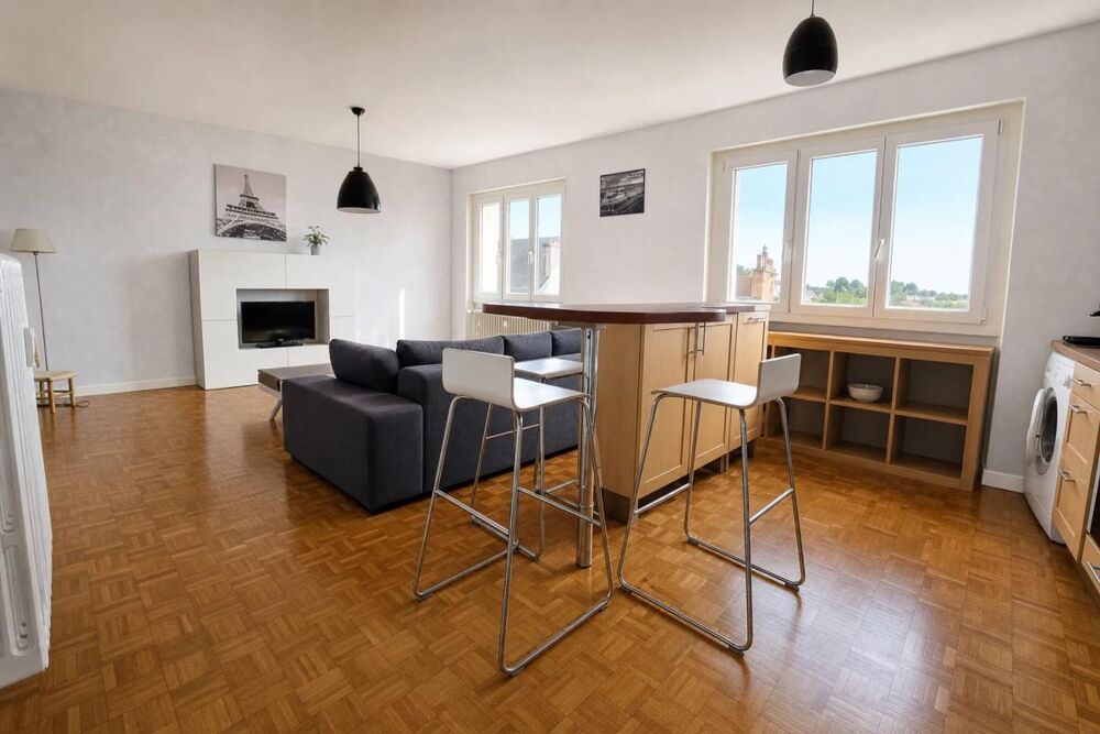 Vente Appartement T4 lumineux 78m² Dijon, dernier étage, garage Dijon