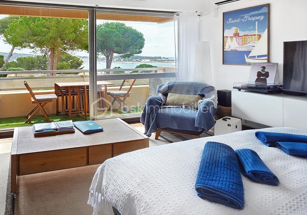 Vente Appartement OFFRE ACCEPTÉE Tamaris :Magnifique Studio meublé avec balcon et vue imprenable La seyne sur mer
