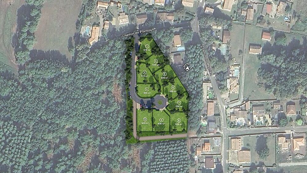 Vente Terrain Terrain(terrain) - 515m2 Brach
