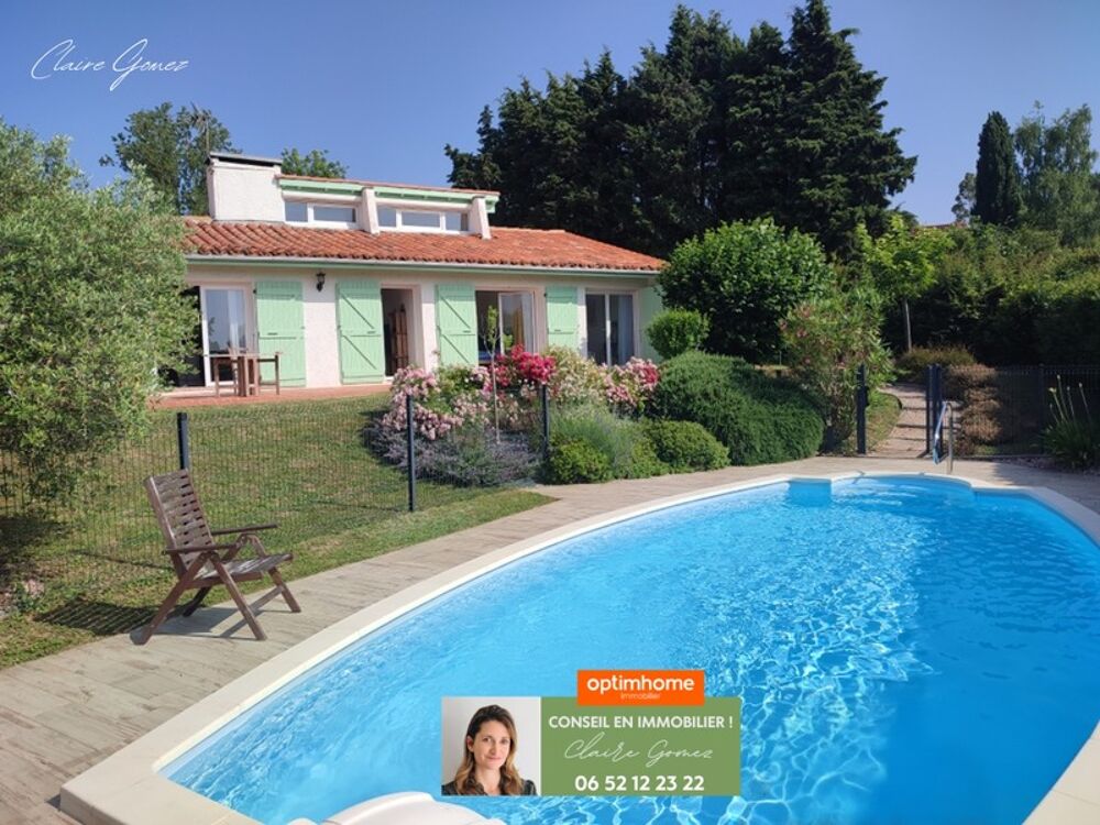Vente Maison � vendre � Villa T5 de 120 m� avec piscine et vue lac � Saint-Cricq L isle jourdain
