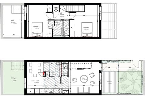  Duplex/triplex � louer 3 pi�ces 70 m�