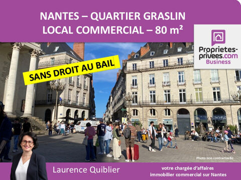 44000 NANTES - LOCAL COMMERCIAL A LOUER 80 M&sup2; 1800 44000 Nantes