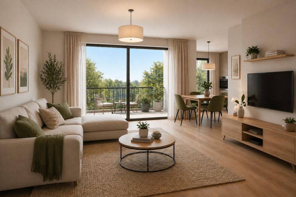Vente Appartement GRAND T3 avec TERRASSE et PARKING au Nord de Bordeaux Bruges