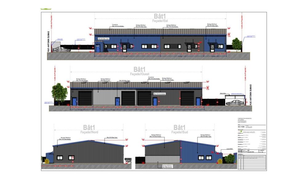   Zone Industrielle de Vénissieux Corbas - Location Local d'activité 289 m² 