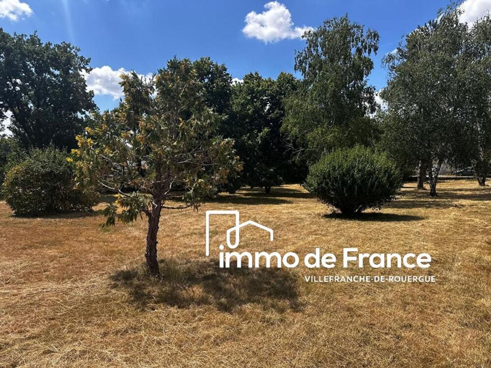 Vente Terrain Villefranche De Rouergue, terrain à bâtir de 1877 m² plat et arboré, quartier calme Villefranche de rouergue
