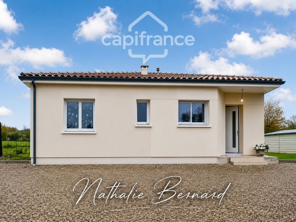 Maison contemporaine 95 m² avec terrain 1 239 m²  DPE A  Sainte-Livrade-sur-Lot (47)