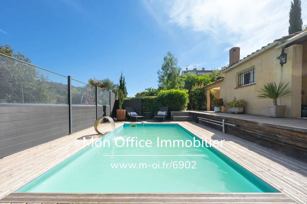 Référence : 6902-JDO - Villa provençale de charme avec piscine, studio indépendant et aperçu mer !