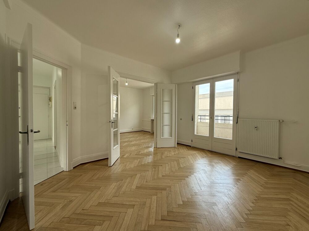 Appartement à vendre 3 pièces, deux balcons, STRASBOURG (67)