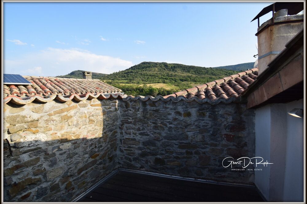 Maison à vendre T6 145 m² proche de SERVIES EN VAL (11) avec toit terrasse et vue panoramique