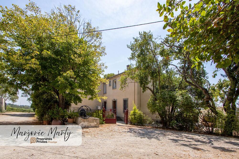 Demeure de caractère aux portes de LEZIGNAN CORBIERES (11200 ) - 350 m2 - 999 000 HAI