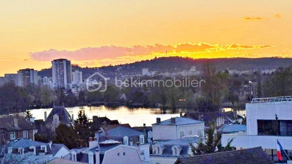 Appartement avec vue lac dans immeuble haussmannien