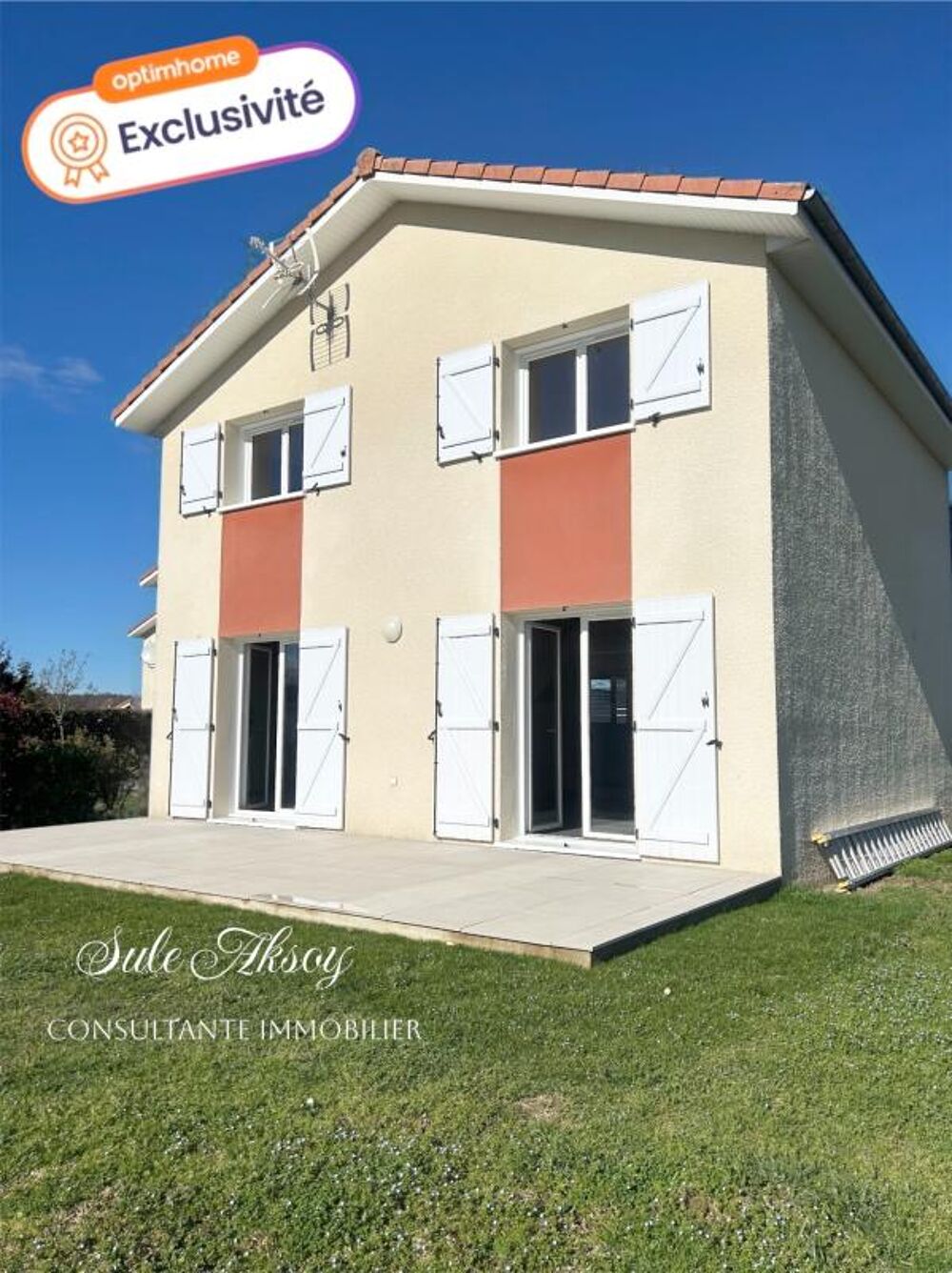 Maison econome de 120 m²  3- 4 chambres  Vue Pyrénées  PMR  Terrasse  Maubourguet (65)