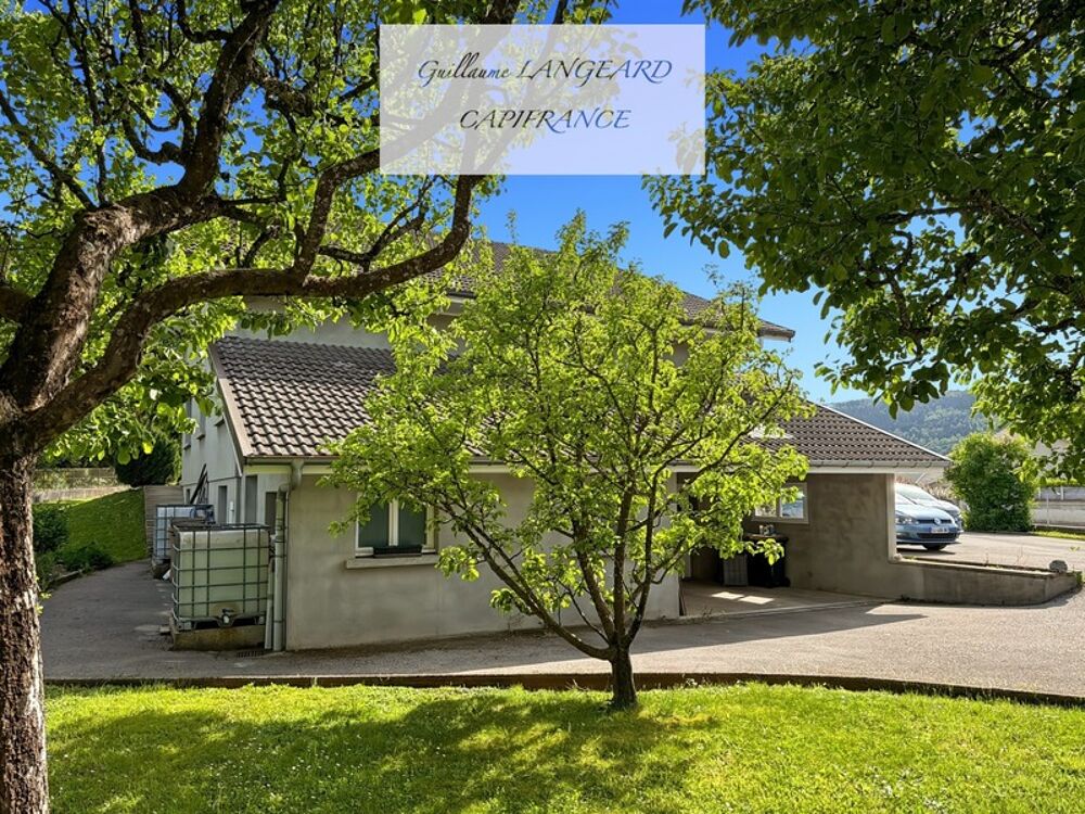 GROISSIAT (01) - MAISON SPACIEUSE 6 PIÈCES  163 m²  TERRAIN 1763 m²