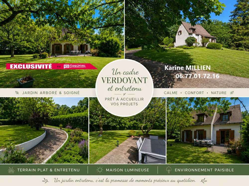 DAMPIERRE SUR AVRE 28350 Maison individuelle avec sous-sol total - 1 étage - 4 chambres - Terrain - 249600 HAI